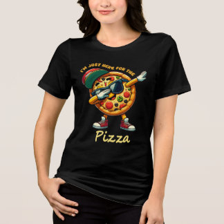 T-shirt En Tri-matière Dabbing Pizza Design