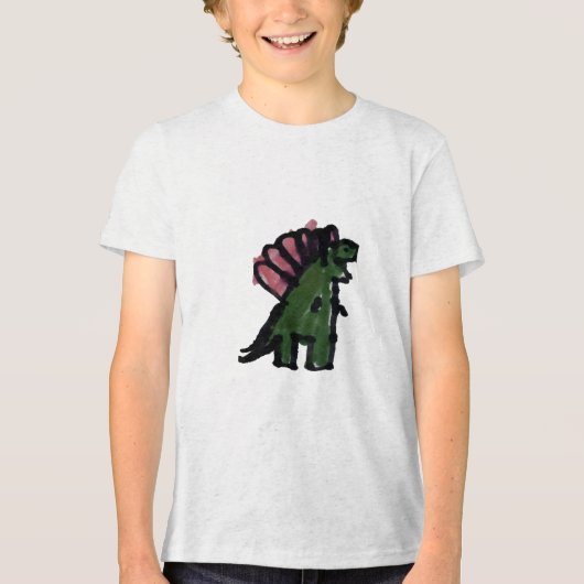 T-shirt En Tri-matière Damon Dino (Recto)