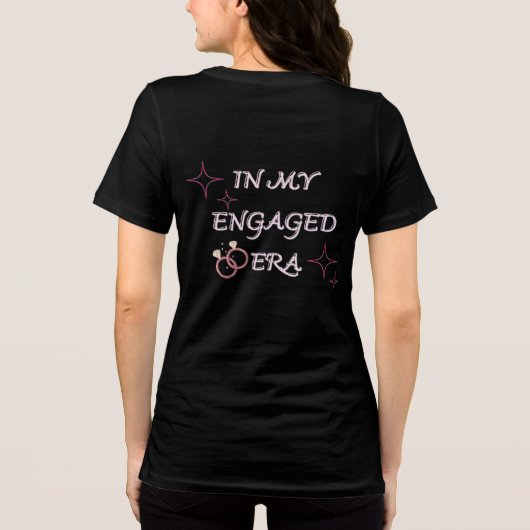 T-shirt En Tri-matière dans ma conception cool de l'ère engagée (Verso)