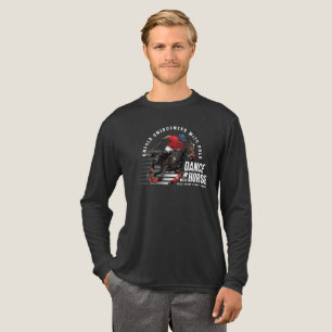 T-shirt En Tri-matière Danse avec cheval (mode sombre) Hommes manches l