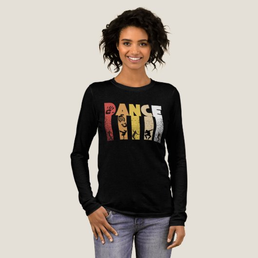 T-shirt En Tri-matière Danse . DAN01B 💃 (Recto complet)
