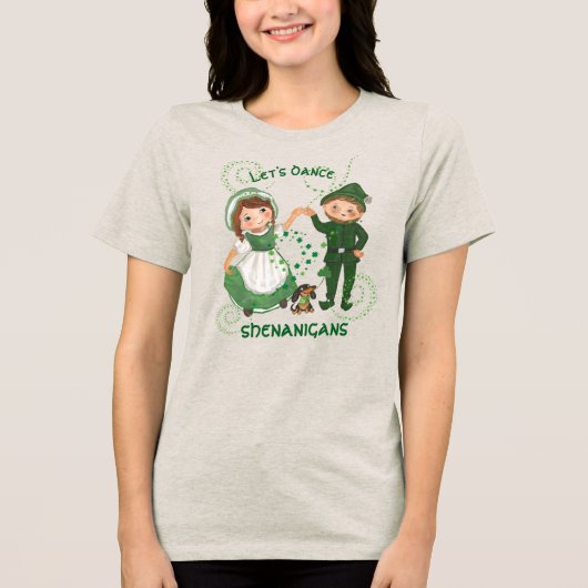 T-shirt En Tri-matière Dansons des shenanigans (Recto)