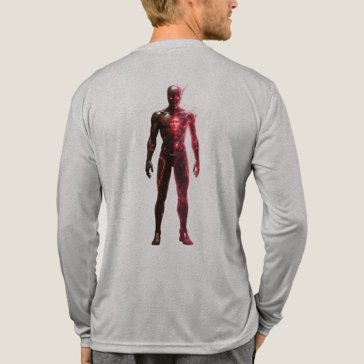 T-shirt En Tri-matière Dark Energy Speedster Back Graphic Long Sleeve Tee (Verso)