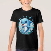 T-shirt En Tri-matière Dauphin à la natation (Recto)