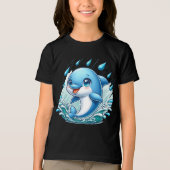 T-shirt En Tri-matière Dauphin à la natation (Recto)