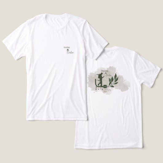 T-shirt En Tri-matière Débrancher et évoluer | T-shirt Motivationnel Mini (Design Recto & Verso)