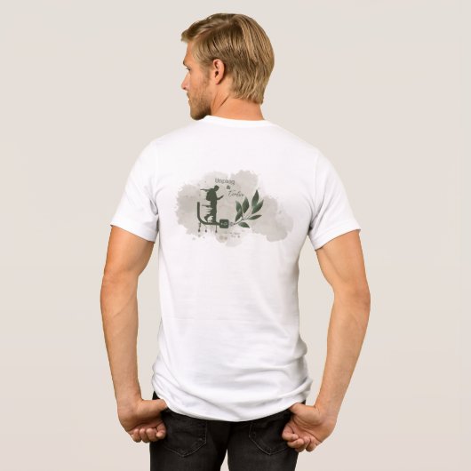 T-shirt En Tri-matière Débrancher et évoluer | T-shirt Motivationnel Mini (Verso intégral)