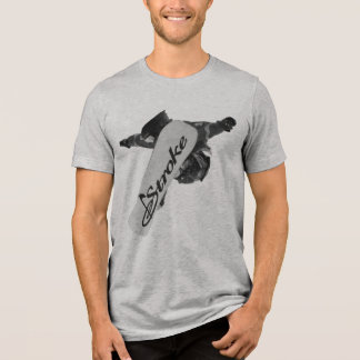 T-shirt En Tri-matière Déchiqueter