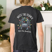 T-shirt En Tri-matière “Deck the Claws” Blue Crab Christmas