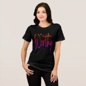 T-shirt En Tri-matière Déclaration chrétienne digne (Recto plein)