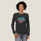 T-shirt En Tri-matière Dégradé Céleste (Recto complet)