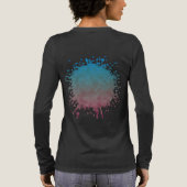 T-shirt En Tri-matière Dégradé Céleste (Verso)