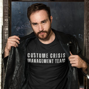 T-shirt En Tri-matière Déguisement de Halloween minimaliste drôle simple 