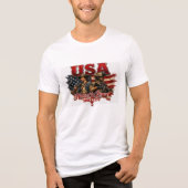 T-shirt En Tri-matière demeure des braves (Recto)