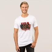 T-shirt En Tri-matière demeure des braves (Recto plein)