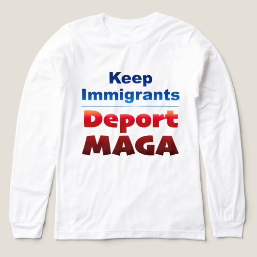T-shirt En Tri-matière Deport MAGA Long-Sleeve (Motif recto)