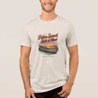 T-shirt En Tri-matière Dérive du coucher du soleil - État d'esprit rétro,