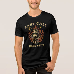 T-shirt En Tri-matière Dernier Appel Rock Club