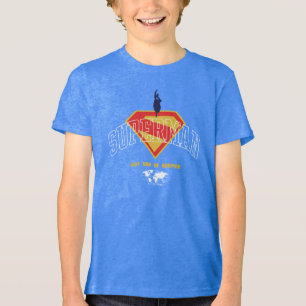 T-shirt En Tri-matière Dernier fils de Krypton Emblem