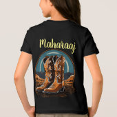 T-shirt En Tri-matière Des bottes occidentales au clair de lune (Verso)