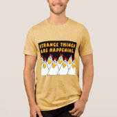 T-shirt En Tri-matière DES CHOSES ÉTRANGES SE PASSENT Sandra Boynton (Recto)
