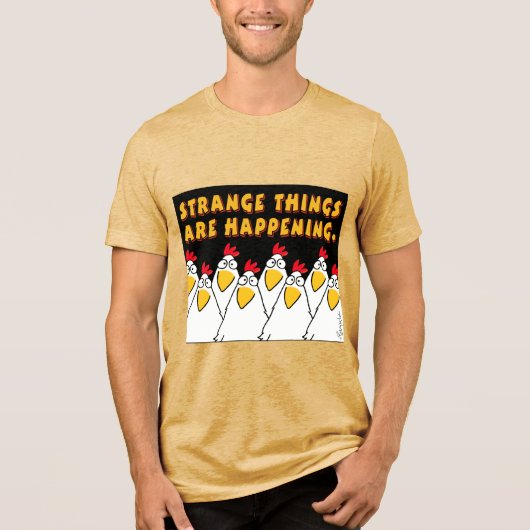 T-shirt En Tri-matière DES CHOSES ÉTRANGES SE PASSENT Sandra Boynton (Recto)