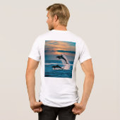 T-shirt En Tri-matière Desafío en el Azul Profundo (Verso intégral)