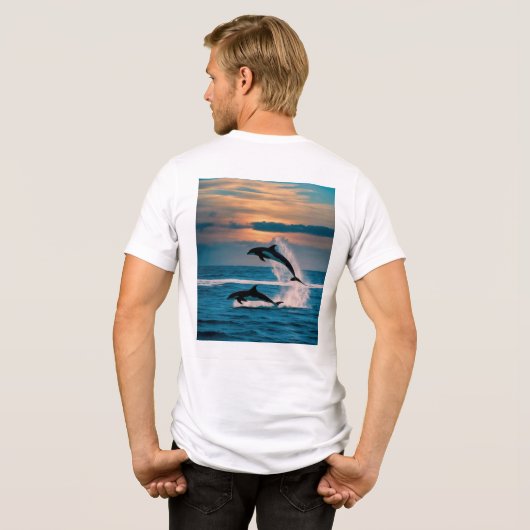 T-shirt En Tri-matière Desafío en el Azul Profundo (Verso intégral)