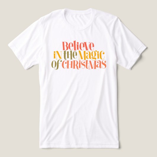 T-shirt En Tri-matière Design de mode de vie lent (Design Recto)