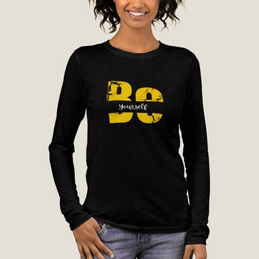 T-shirt En Tri-matière Design de T-shirt graphique en gras (Recto)