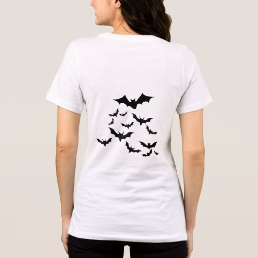 T-shirt En Tri-matière Design de t-shirt Halloween (Verso)