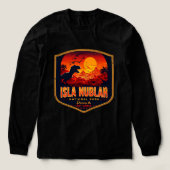 T-shirt En Tri-matière Design du parc national Isla Nublar (Motif devant)