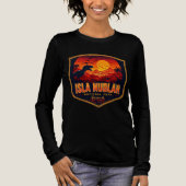 T-shirt En Tri-matière Design du parc national Isla Nublar (Recto)