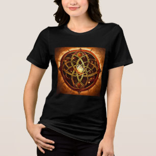 T-shirt En Tri-matière Design élégant de lustre - Symbole du luxe