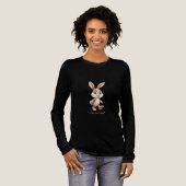 T-shirt En Tri-matière Design lapin personnalisé mignon lapin (Recto complet)
