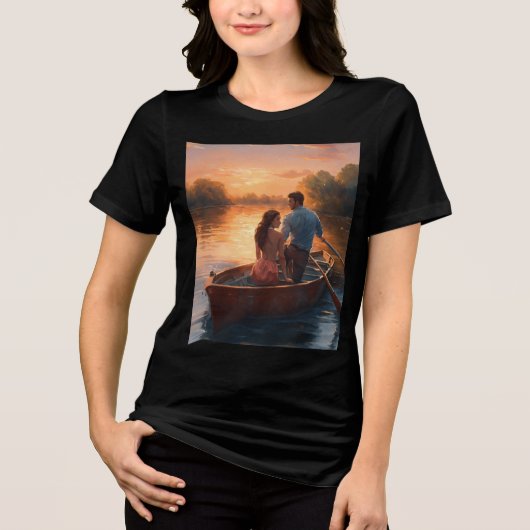 T-shirt En Tri-matière Design T-shirt LOVE (Recto)