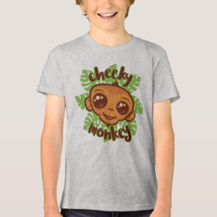 T-shirt En Tri-matière Dessin de primate de singe mignon