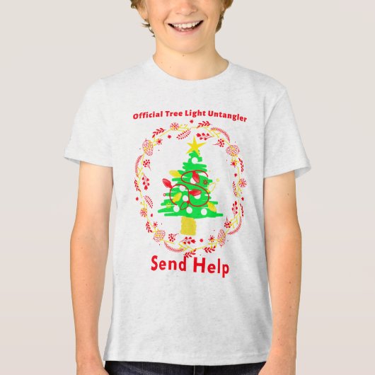 T-shirt En Tri-matière Détangler la lumière de l'arbre officiel - Envoyer (Recto)