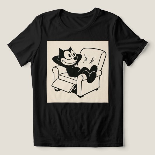 T-shirt En Tri-matière Détention de chat de dessin (Design Recto)