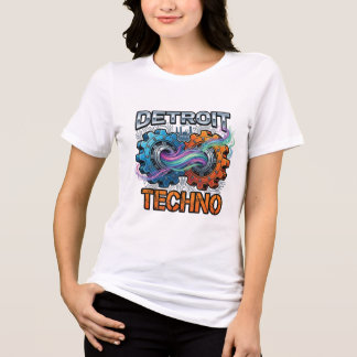 T-shirt En Tri-matière Detroit Techno