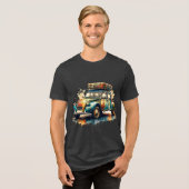 T-shirt En Tri-matière Deux Chevaux (Recto plein)