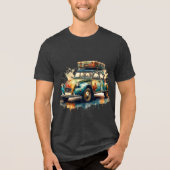 T-shirt En Tri-matière Deux Chevaux (Recto)
