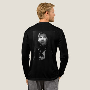 T-shirt En Tri-matière Deux "côtés" de Bela Lugosi Tee - shirt à long feu