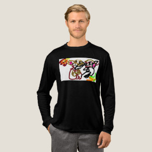 T-shirt En Tri-matière Deux loups Automne