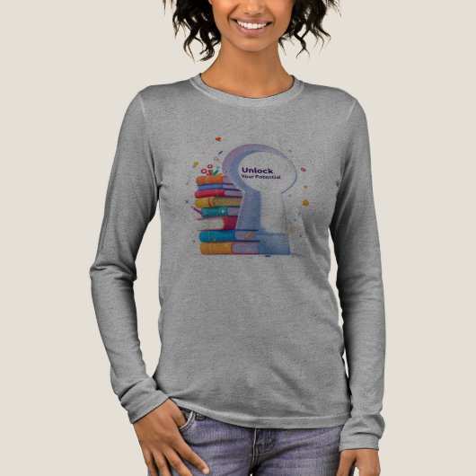 T-shirt En Tri-matière Déverrouiller votre potentiel (Recto)