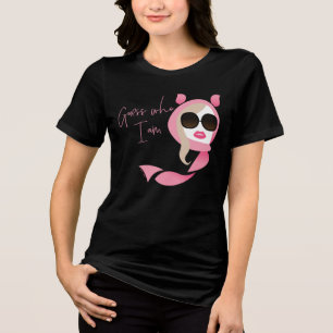 T-shirt En Tri-matière Devinez Qui Je Suis - Le Lotus Blanc