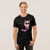 T-shirt En Tri-matière Devinez Qui Je Suis - Le Lotus Blanc (Recto plein)