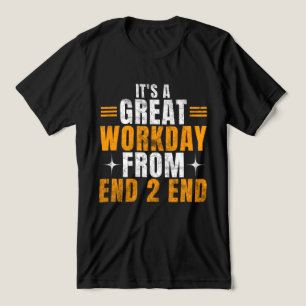 T-shirt En Tri-matière Devis de bureau positif - Motivation de journée de