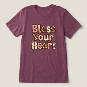 T-shirt En Tri-matière Dieu bénisse votre cœur