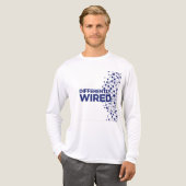 T-shirt En Tri-matière Différemment Câblé – Mois de la sensibilisation à (Recto complet)
